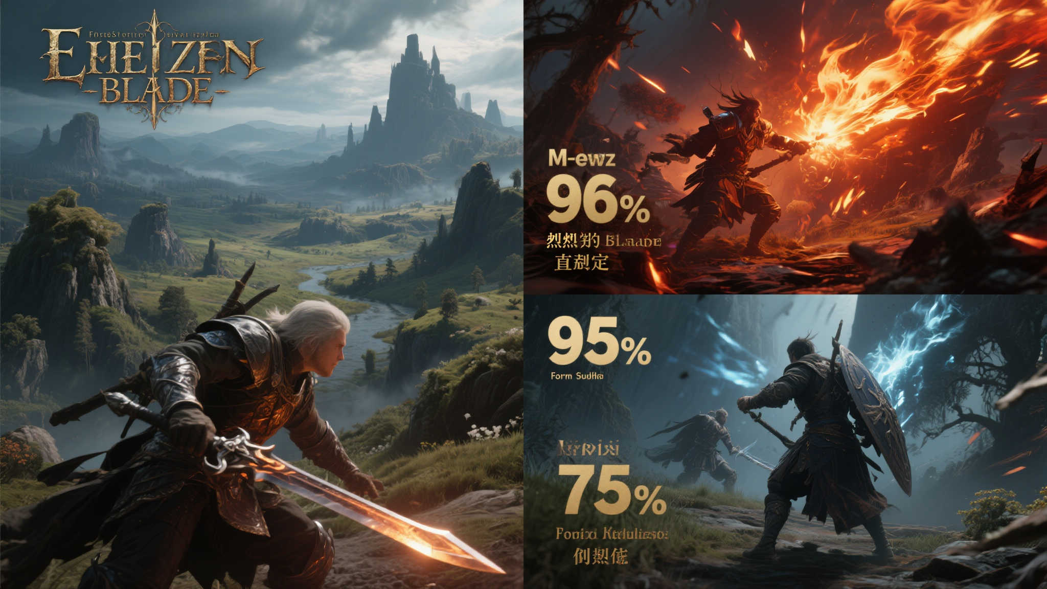 表现平平!动作RPG《烈焰之刃》PS5版M站评分仅75分 为了更直观地理解《烈焰之Blade》的定