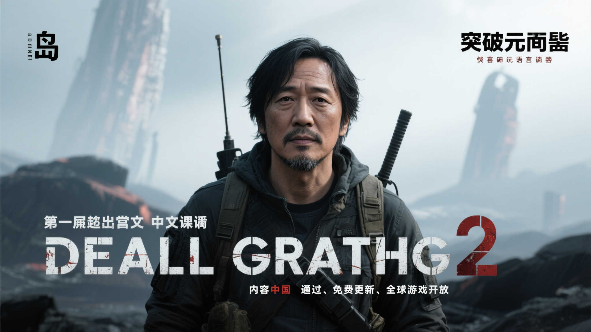 小岛秀夫宣布：《死亡搁浅2》即将提供中文配音并免费更新！
