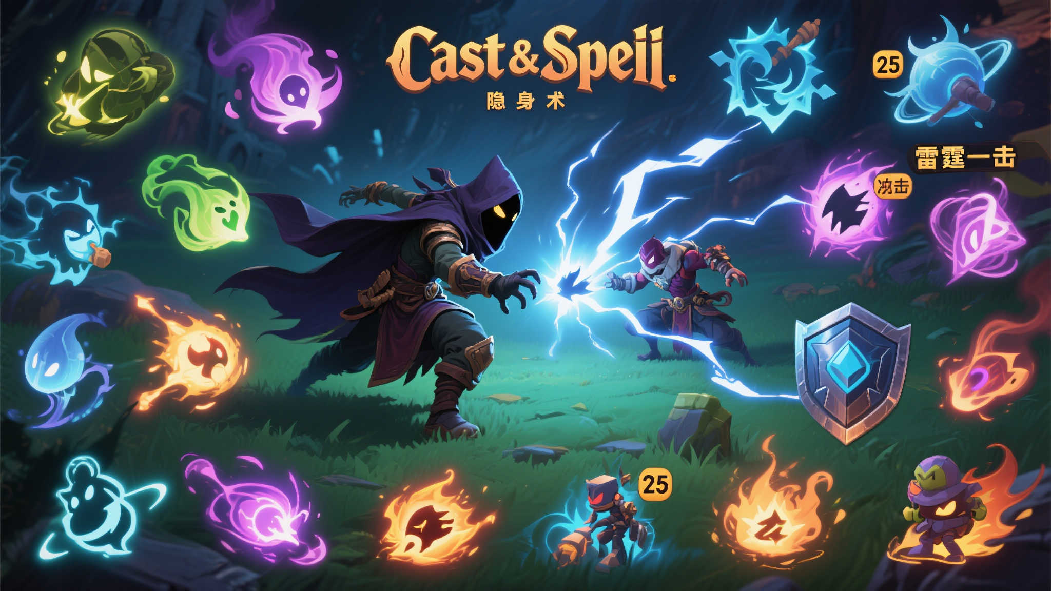 Steam免费领取!《Cast&Spell》超35种法术的PVPVE对战体验 提到《Cast & Spell》,最令人
