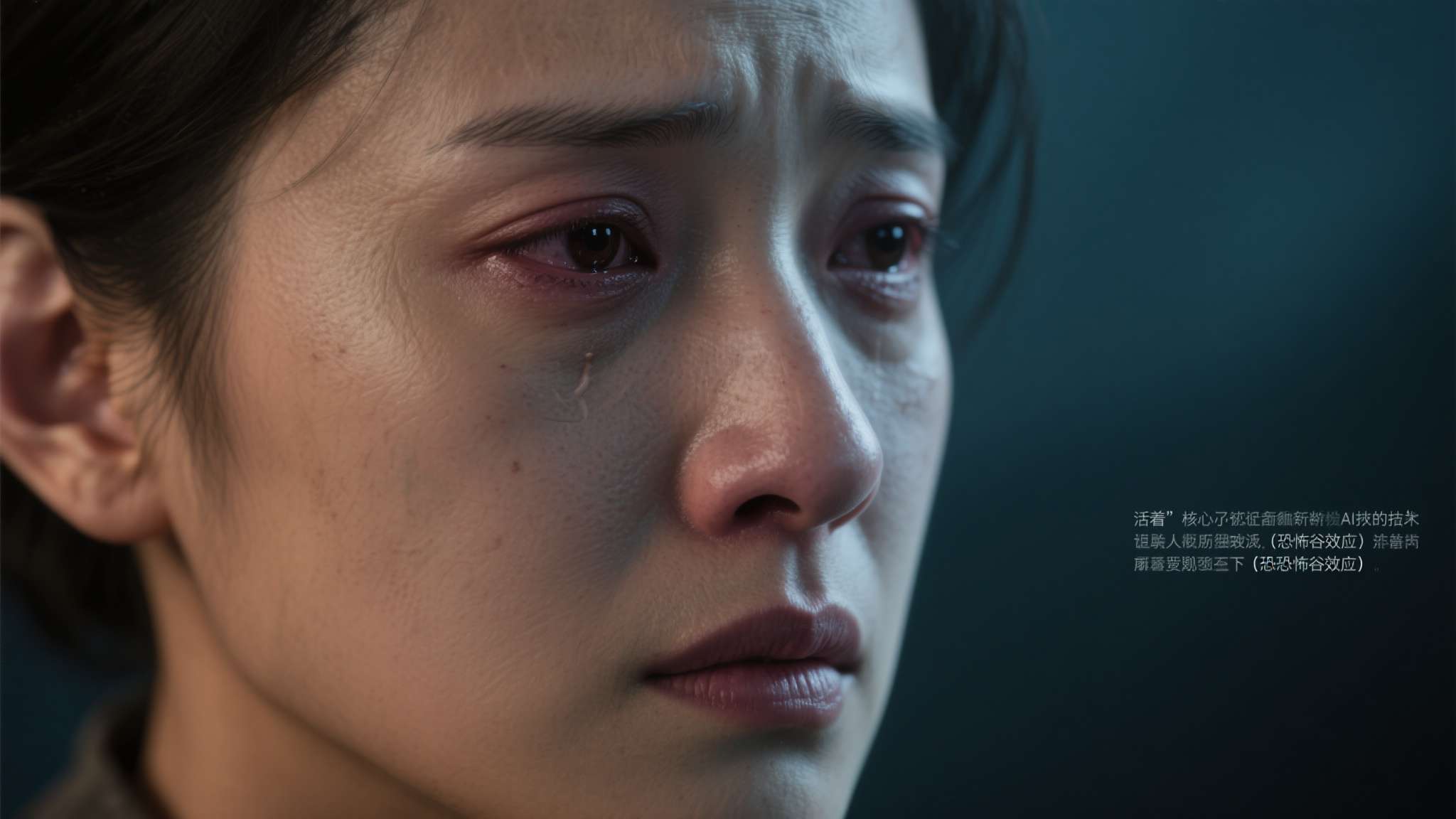 近景镜头是演员情感输出最密集的区域。一个眼神的流转、嘴角的微微抽动、眉宇间难以言